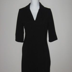JUDE CONNALLY Black Pullover Dress w/3/4 Sleeve M